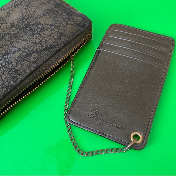 MNG by Mango black suede wallet - Picture 4 of 7
